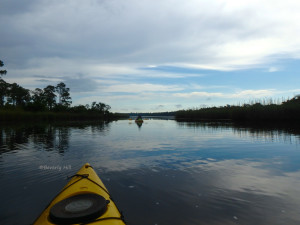 Kayaks on Basin Bayou